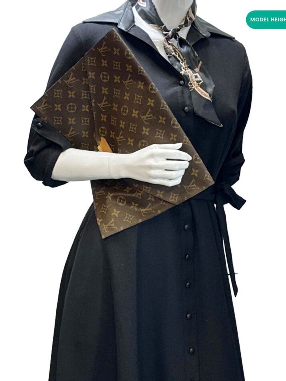Louis Vuitton  Poche Plate Envelope Monogram Canvas Clutch Brown - Picture 2 of 14